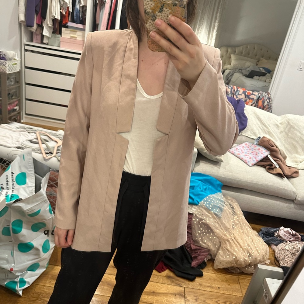 Asos pale pink blazer